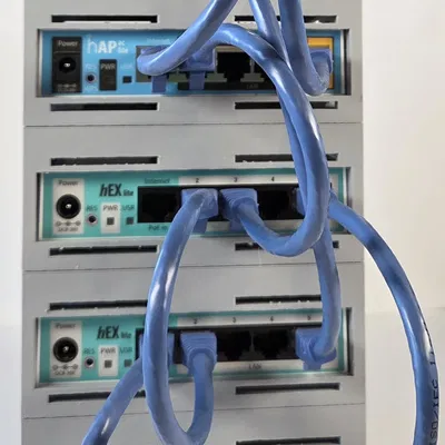 Bộ vỏ xếp chồng cho router MikroTik hAP và hAX