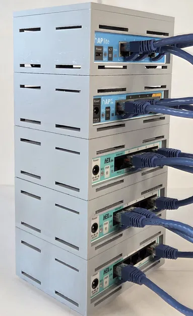 Bộ vỏ xếp chồng cho router MikroTik hAP và hAX - Image 11