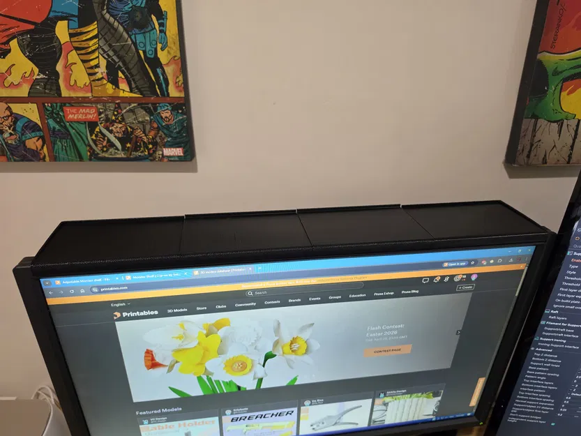 Kệ gắn màn hình cho BenQ 27 inch RL2755-B (hoặc ZOWIE RL2755) - Image 2