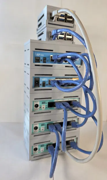 Bộ vỏ xếp chồng cho router MikroTik hAP và hAX - Image 14