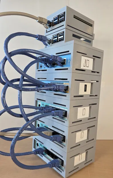 Bộ vỏ xếp chồng cho router MikroTik hAP và hAX - Image 15