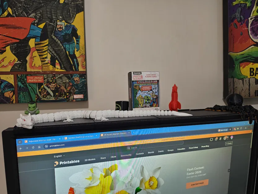 Kệ gắn màn hình cho BenQ 27 inch RL2755-B (hoặc ZOWIE RL2755) - Image 9