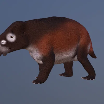 Mô hình 3D Lisowicia Bojani - Động vật tiền sử kỷ Trias