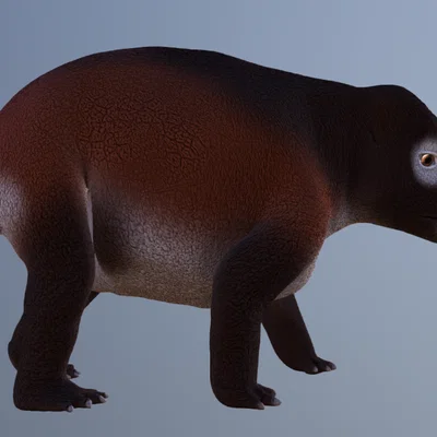 Mô hình 3D Lisowicia Bojani - Động vật tiền sử kỷ Trias