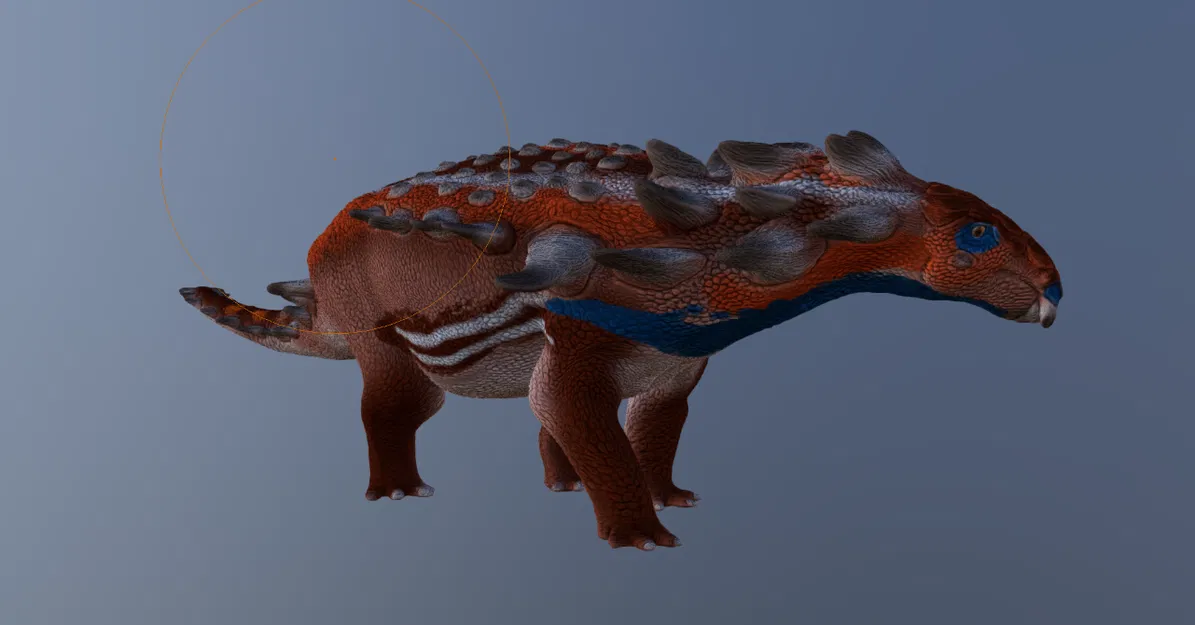 Mô hình khủng long Niobrarasaurus cải tiến cho in 3D - Image 1
