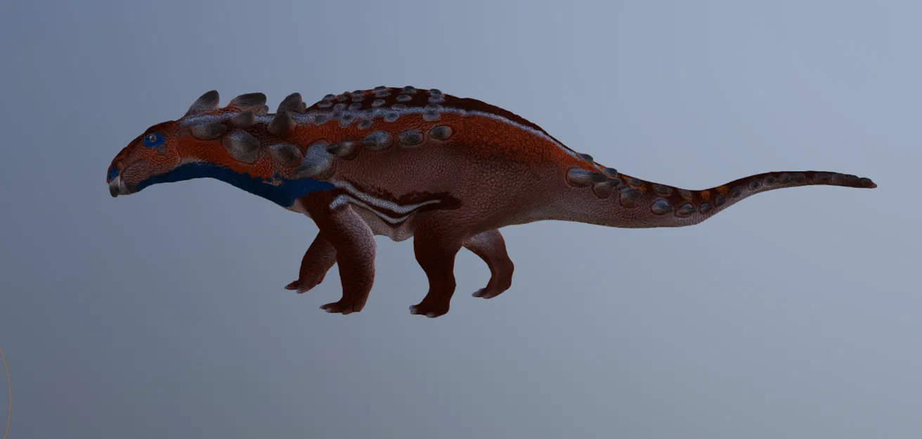 Mô hình khủng long Niobrarasaurus cải tiến cho in 3D - Image 2