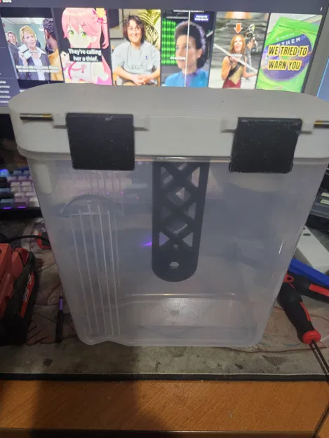 Các bản remix nắp hộp lưu trữ sợi nhựa 2026 với chốt riêng biệt - Image 1