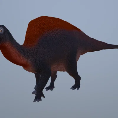 Mô hình in 3D khủng long Ouranosaurus chi tiết và sắc nét
