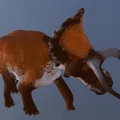 Mô hình khủng long Nasutoceratops in 3D chi tiết và chân thực - Thumbnail 1