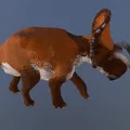 Mô hình khủng long Nasutoceratops in 3D chi tiết và chân thực - Thumbnail 4