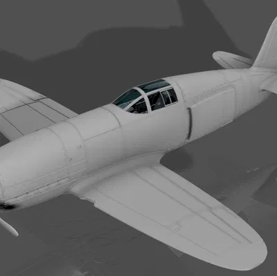 Mô hình in 3D máy bay tốc độ cao Ki-78 (1/48) chi tiết