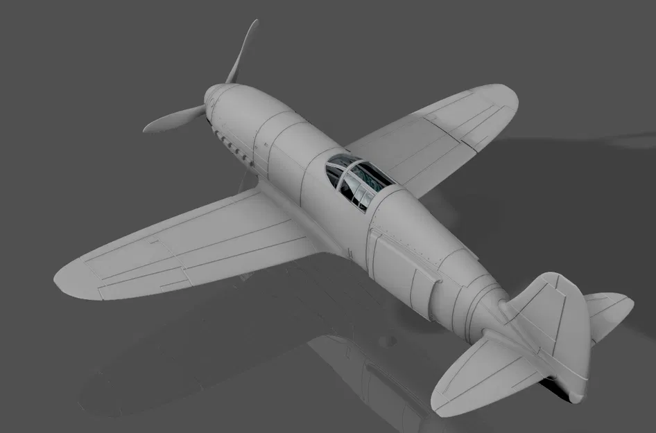 Mô hình in 3D máy bay tốc độ cao Ki-78 (1/48) chi tiết - Image 4