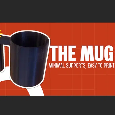 Cốc uống nước 3D đơn giản, dễ in tại nhà