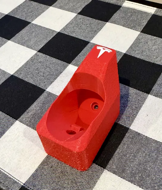 Giá treo súng sạc và cáp Tesla - Thiết kế in 3D tiện lợi cho Gara - Image 2