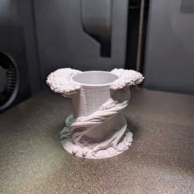 Ống cắm bút phong cách Bonsai (Bonsai style pen holder) in 3D