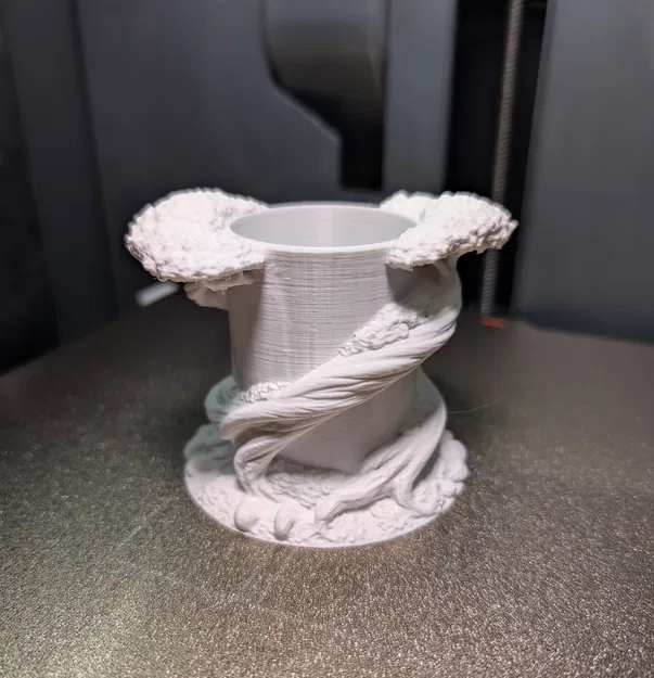 Ống cắm bút phong cách Bonsai (Bonsai style pen holder) in 3D - Image 3