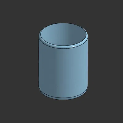 Mô hình ly cốc 3D tối giản The Mug V2 - Dễ in, không cần hỗ trợ