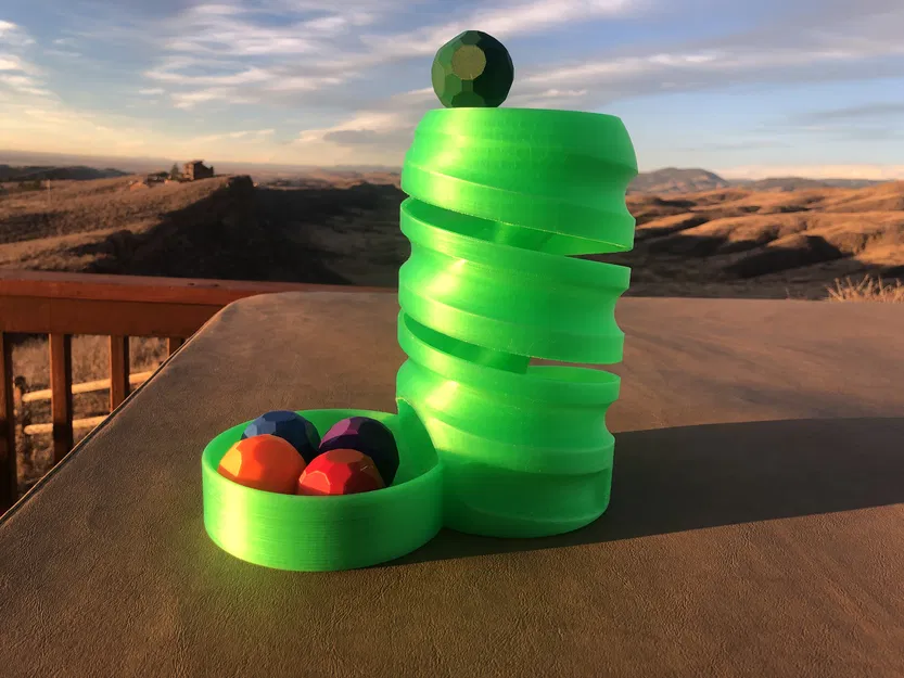 Đồ chơi cho bé - Hộp Object Permanence V4 (OpenSCAD) - Image 1