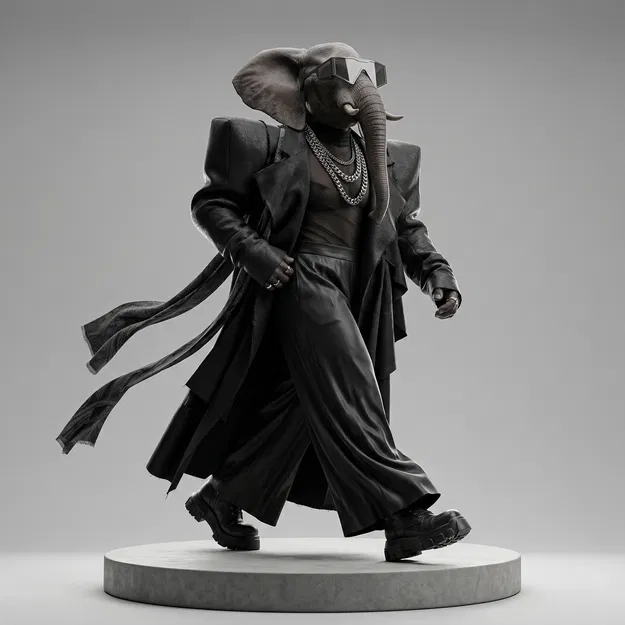 Fashion Elephant — Phiên bản Ra mắt Thảm đỏ - Image 1