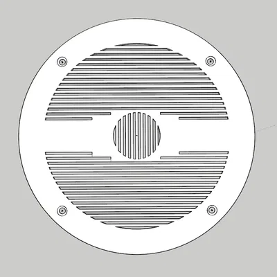 Mặt lưới bảo vệ loa 120mm đơn giản chất lượng cao cho DIY