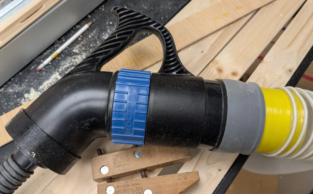 Adapter chuyển đổi ống hút bụi sang ống 100mm hoặc ống hút bụi 4 inch - Image 2