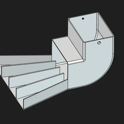 Bộ khuếch tán nước máng xối (Gutter Downspout Diffuser)