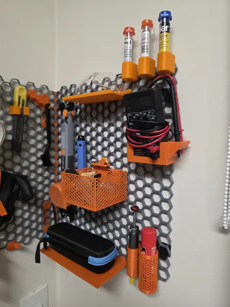 Giá đỡ tường Honeycomb Storage Wall dùng băng dính 3M - Image 4