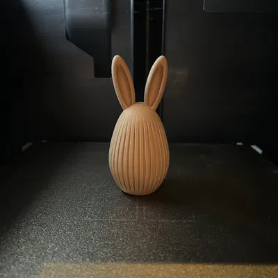 Mô hình thỏ trứng Phục sinh 3D trang trí siêu dễ thương