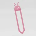 Kẹp sách hình chú thỏ (Bunny Bookmark) đáng yêu in 3D nhanh chóng - Thumbnail 2