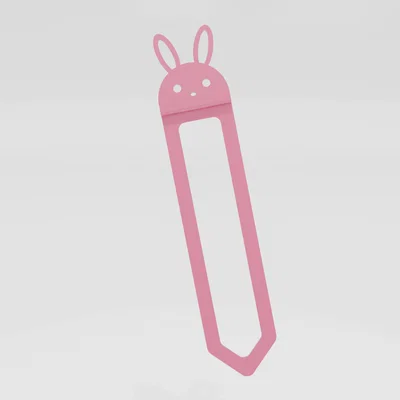 Kẹp sách hình chú thỏ (Bunny Bookmark) đáng yêu in 3D nhanh chóng
