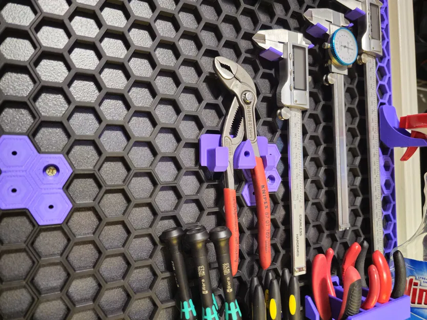Giá treo kìm Knipex cho Honeycomb Storage Wall có chốt giữ chắc chắn! - Image 1