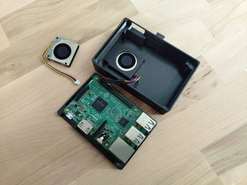 Vỏ case máy chủ để bàn cho Raspberry Pi 3B/3B+ - Image 2