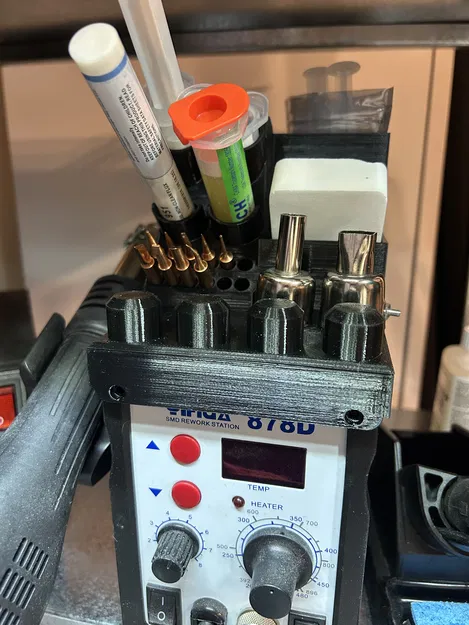 Giá đỡ phụ kiện cho trạm hàn YIHUA 878D - Gọn gàng, chuyên nghiệp - Image 1