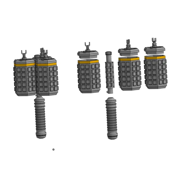 Mô hình lựu đạn G-48 Giga trong Helldivers 2 (In 3D) - Image 3