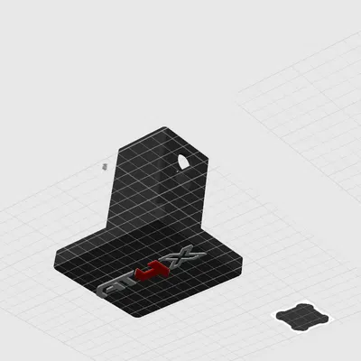 Nắp đậy móc kéo 2-inch cho GMC AT4x - Phụ kiện 3D cho xe bán tải