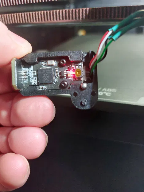 Gá nhựa 3D tối ưu cho mạch đầu in Microswiss - Image 2