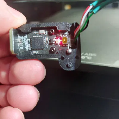 Gá nhựa 3D tối ưu cho mạch đầu in Microswiss