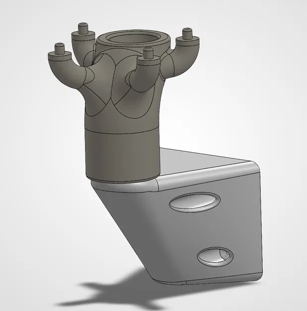 Giá treo tường Genelec G3, 8030 cho ống DN50 - Giải pháp in 3D - Image 1