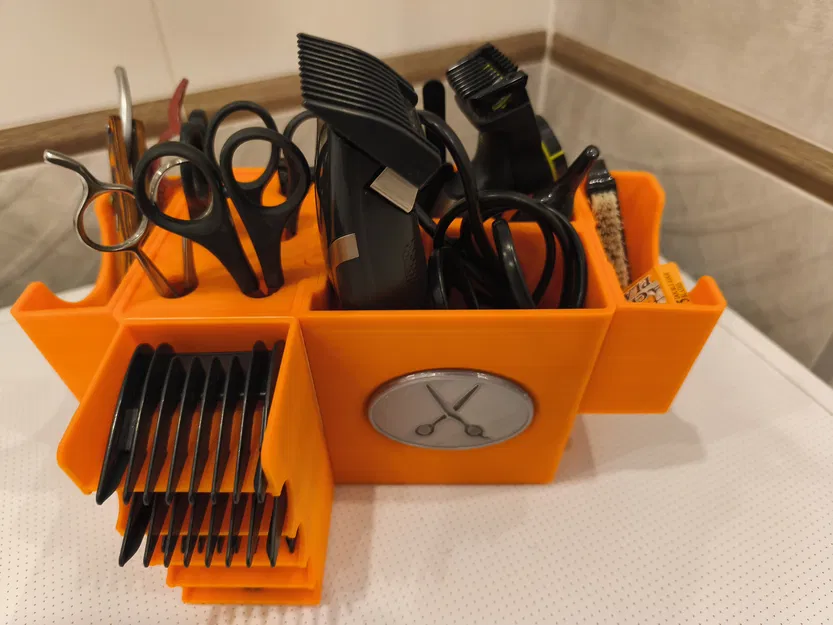 Bộ kệ đựng dụng cụ cắt tóc (Modular Barber Organizer) - Image 2