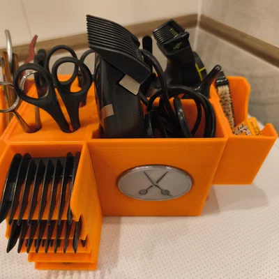 Bộ kệ đựng dụng cụ cắt tóc (Modular Barber Organizer)