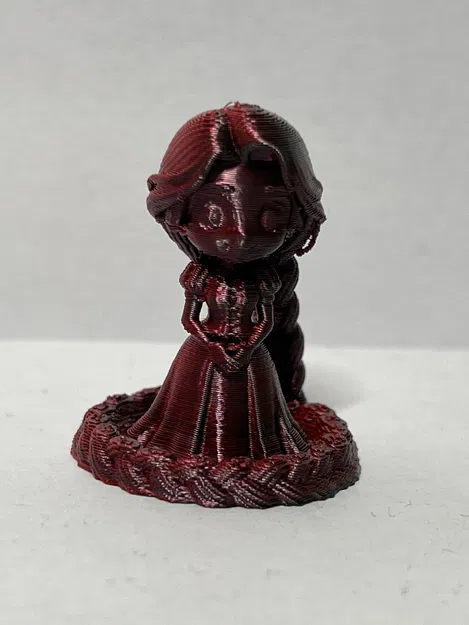 Mô hình 3D Rapunzel xinh xắn - Image 2