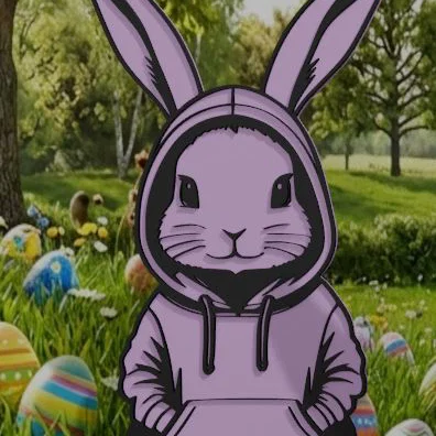 Mô hình 3D Chú thỏ Phục sinh cực ngầu (Cool Easter Bunny) trang trí