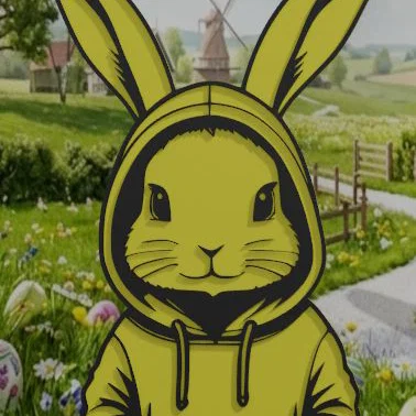 Mô hình 3D Chú thỏ Phục sinh cực ngầu (Cool Easter Bunny) trang trí