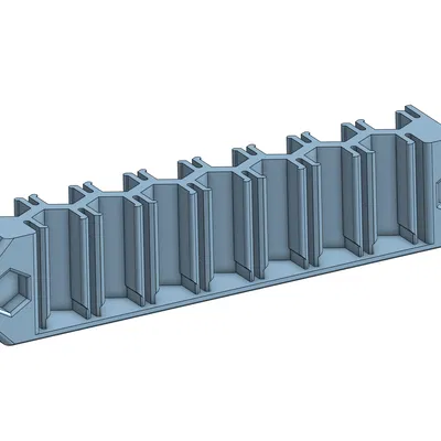 Khay Đựng Mũi Vít 1/4 Inch Gắn Nam Châm Cho Thùng Đồ Nghề