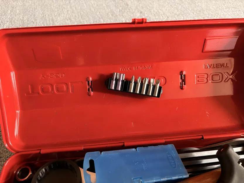 Khay Đựng Mũi Vít 1/4 Inch Gắn Nam Châm Cho Thùng Đồ Nghề - Image 2