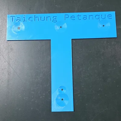 Tấm Thảm Hỗ Trợ Luyện Tập Ném Bóng Petanque Chính Xác