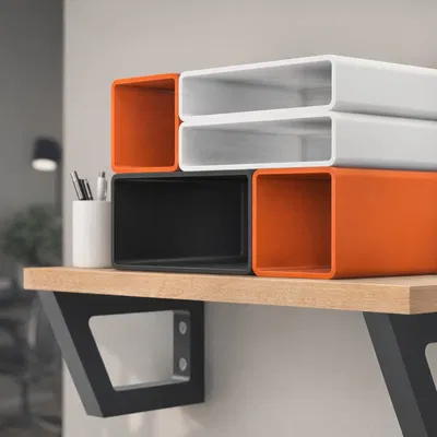 Bộ Module Sắp Xếp Bàn Làm Việc (Modular Desk Organizer)