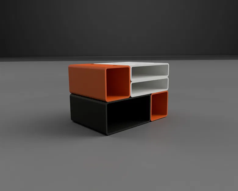 Bộ Module Sắp Xếp Bàn Làm Việc (Modular Desk Organizer) - Image 2