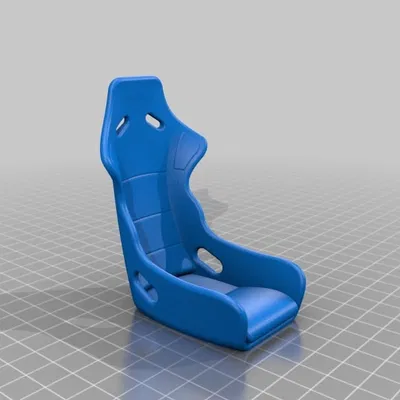 Mô hình ghế đua Recaro (Recaro Seat) trang trí 3D chất lượng cao