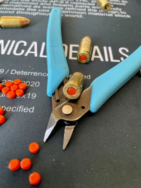 Hạt nổ kích thước nhỏ và lớn cho đạn giả hoặc snap caps tự chế - Image 1